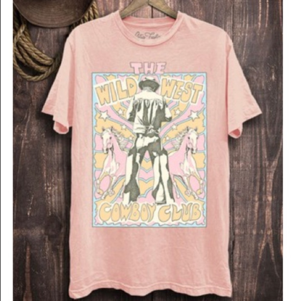 Wild West tee.